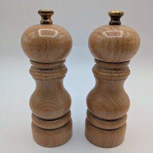 Peugeot Salt & Pepper Mill Set Natural Wood